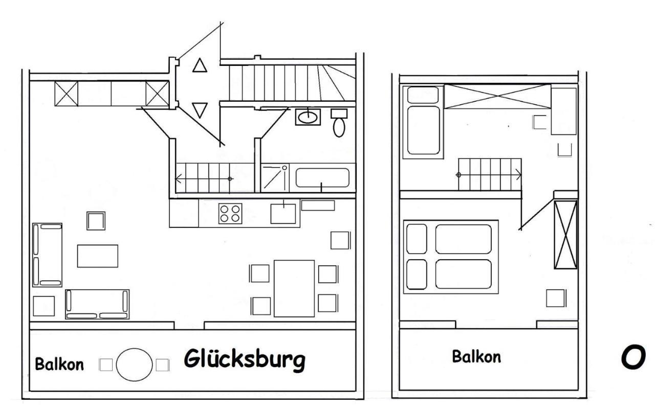 Ferienwohnung-Gluecksburg Ulsnis Exterior foto